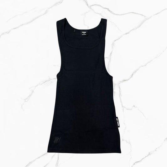 GS X CBUM Ribbed Tank Black