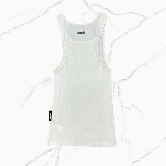 GS X CBUM Ribbed Tank White