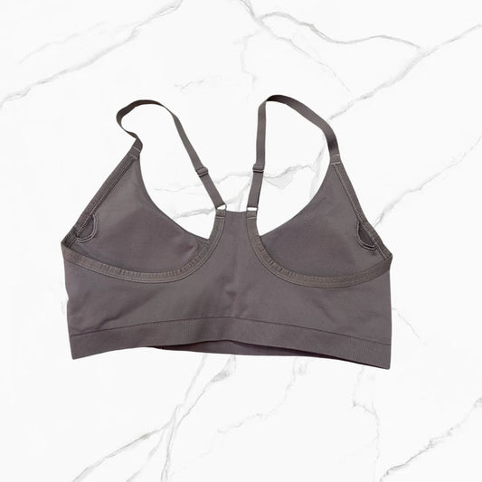 Gymshark Everday Seamless Racerback Sports Bra Brown