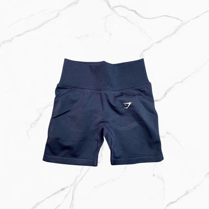 Gymshark Lift  Seamless Shorts Azul Marino