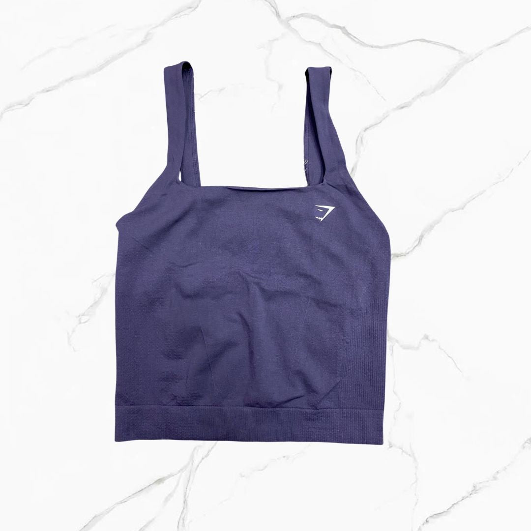 Gymshark Vital Seamless Tank With Shelf Purple