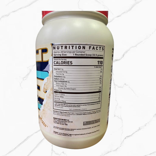 Ghost Whey Protein Vegan Cinnabon 2Lbs