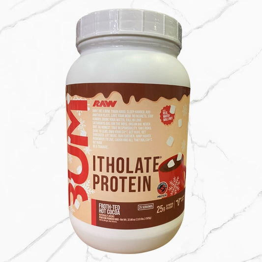 Raw Nutrition CBum Itholate Protein Grandmas Froth-Ted Hot Cocoa 25 servings