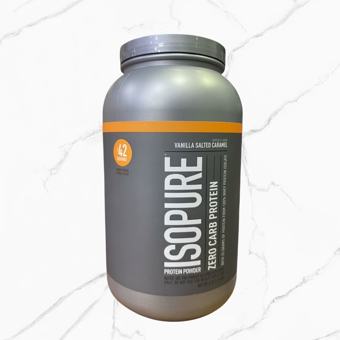 Isopure Zero Carbs Protein Vanilla Salted Caramel 3Lbs