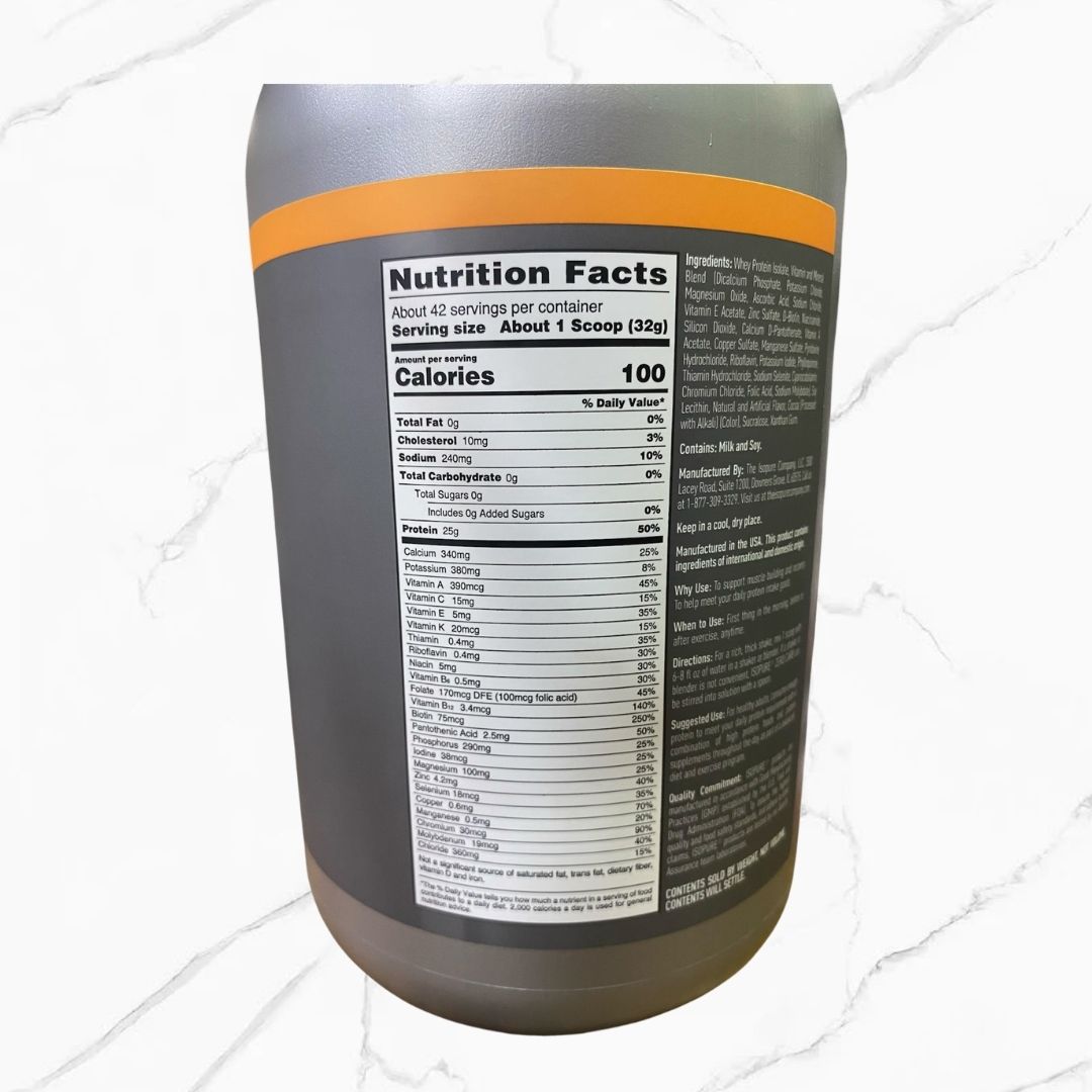 Isopure Zero Carbs Protein Vanilla Salted Caramel 3Lbs