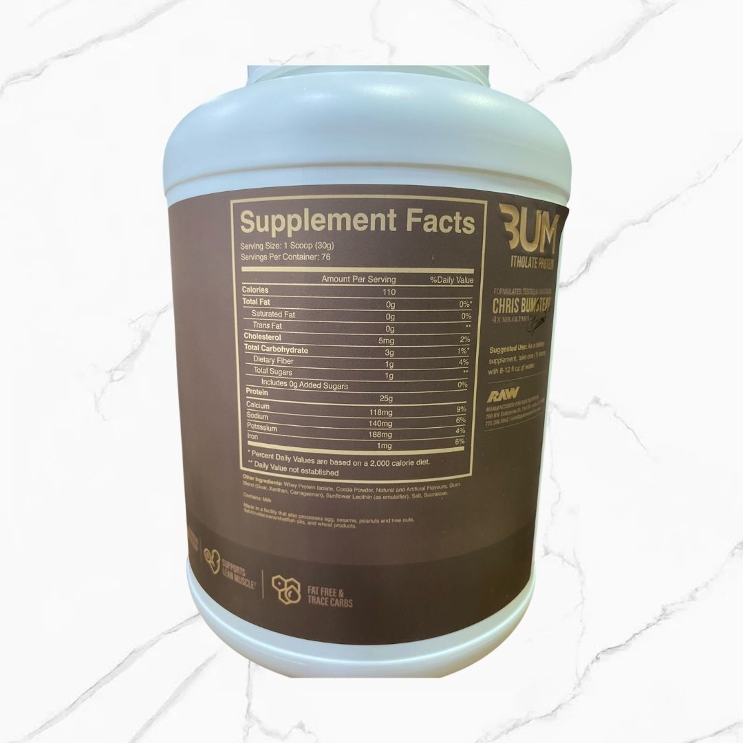Raw Nutrition CBum Itholate Protein Chocolate 5Lbs