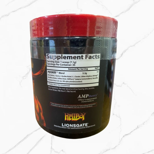 Insane Labz Psychotic Pre-Workout Hellboy Grape 35 servings