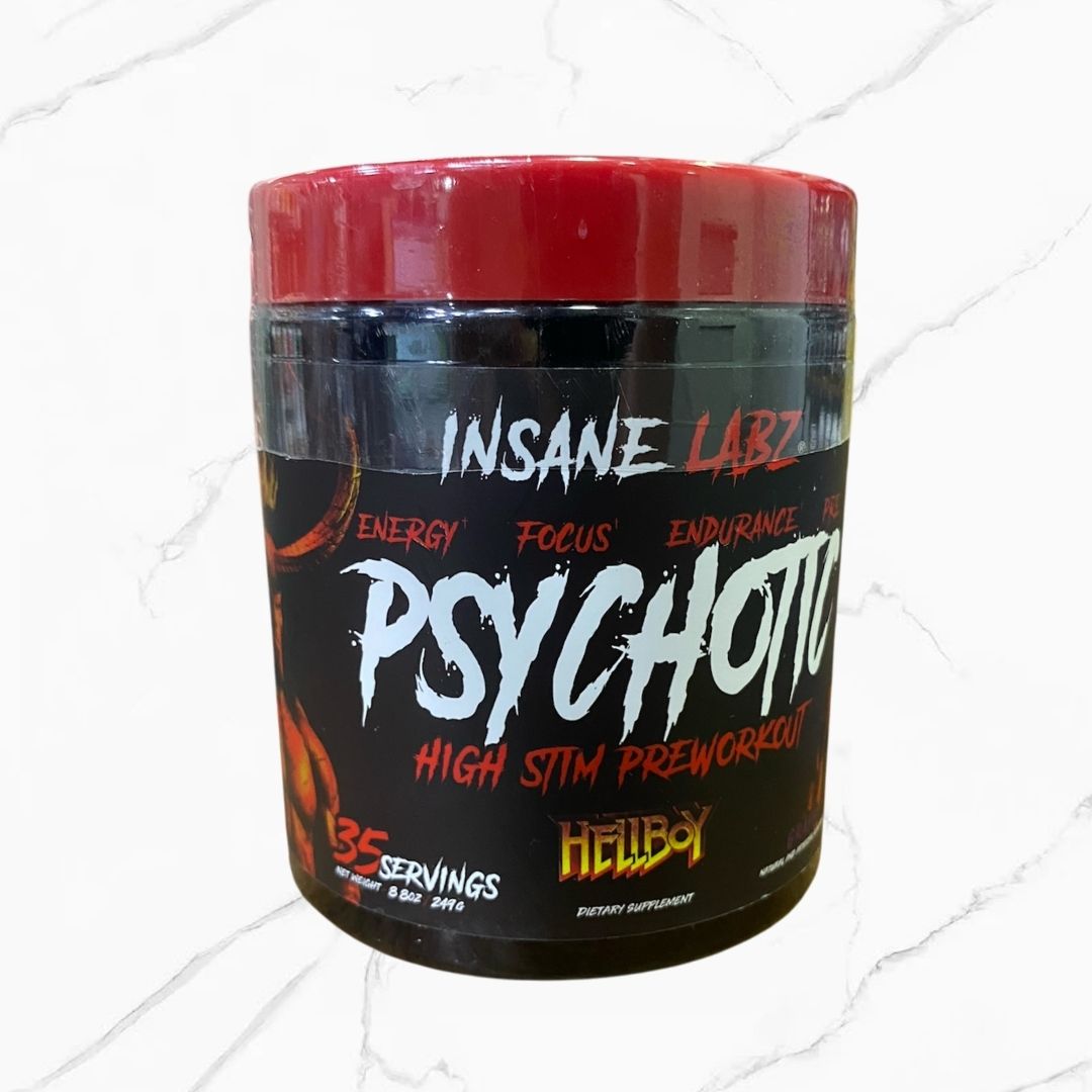 Insane Labz Psychotic Pre-Workout Hellboy Grape 35 servings