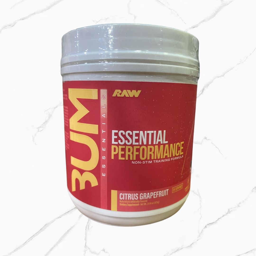 Raw Nutrition CBum Essentials Performance Citrus Grapefruit 25 servings