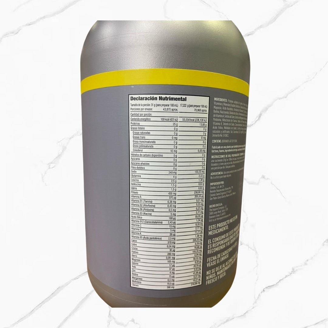 Isopure Zero Carbs Protein Banana 3Lbs
