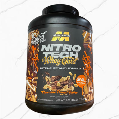 Nitro-Tech Whey Gold Chocolate Peanut Butter 5Lbs