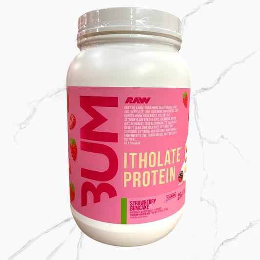 Raw Nutrition CBum Itholate Protein Strawberry Bumcake 25 servings