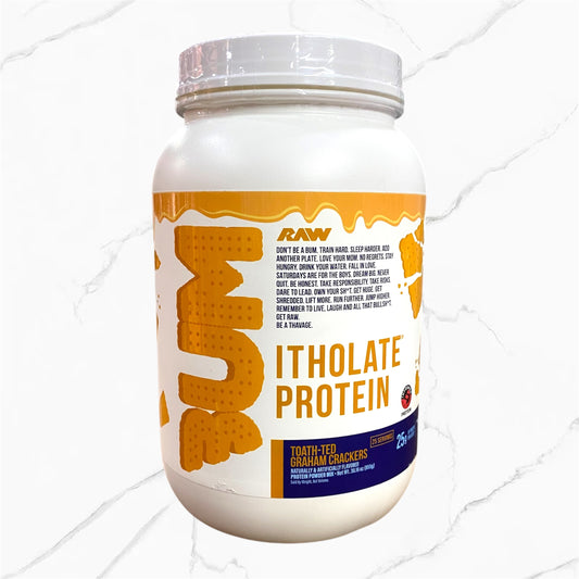 Raw Nutrition CBum Itholate Protein Toath Ted Graham Crackers 25 servings