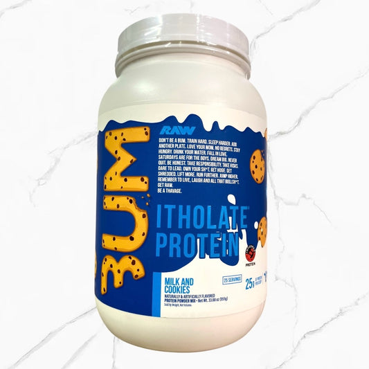 Raw Nutrition CBum Itholate Protein Milk and Cookies 25 servings