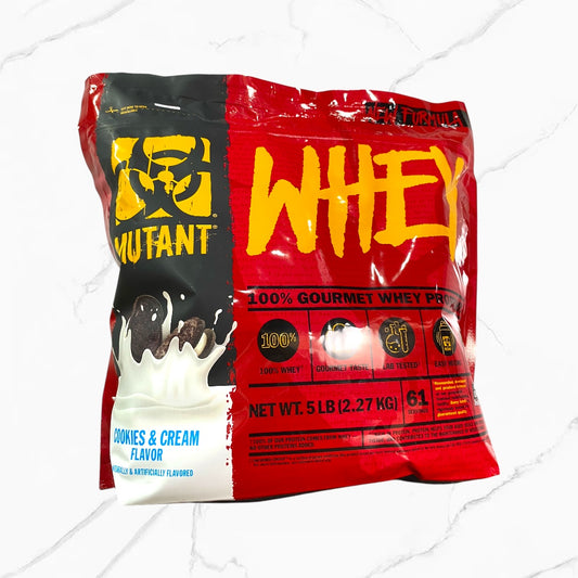 Mutant Whey Protein Cookies and Cream 5 Lbs