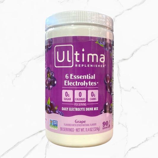 Ultima Replenisher 6 Essential Electrolytes Grape 90 servings