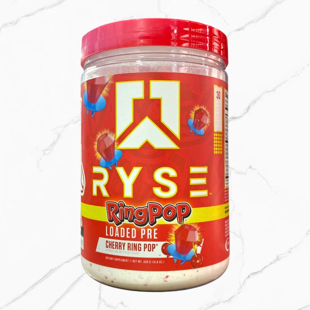 Ryse Loaded Pre Cherry Ring Pop 30 servings