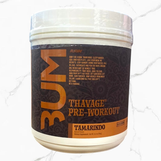 Raw Nutrition CBum Thavage Pre-Workout Tamarindo 40/20 servings