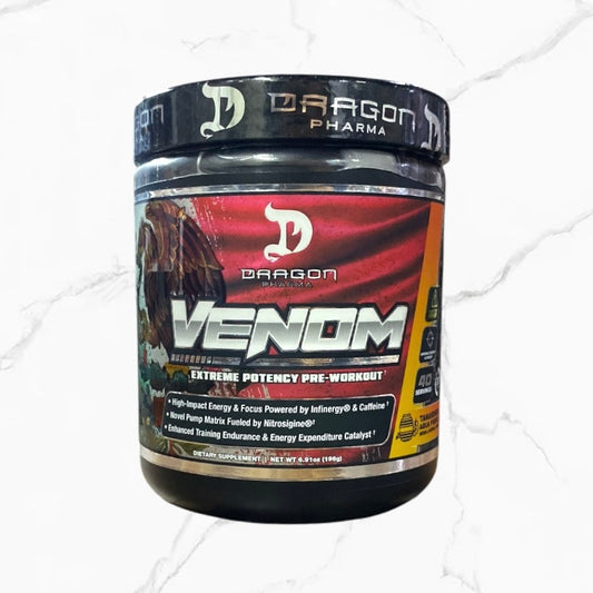 Dragon Pharma Venom Pre-Workout Tamarindo Agua Fresca 40 servings 196g