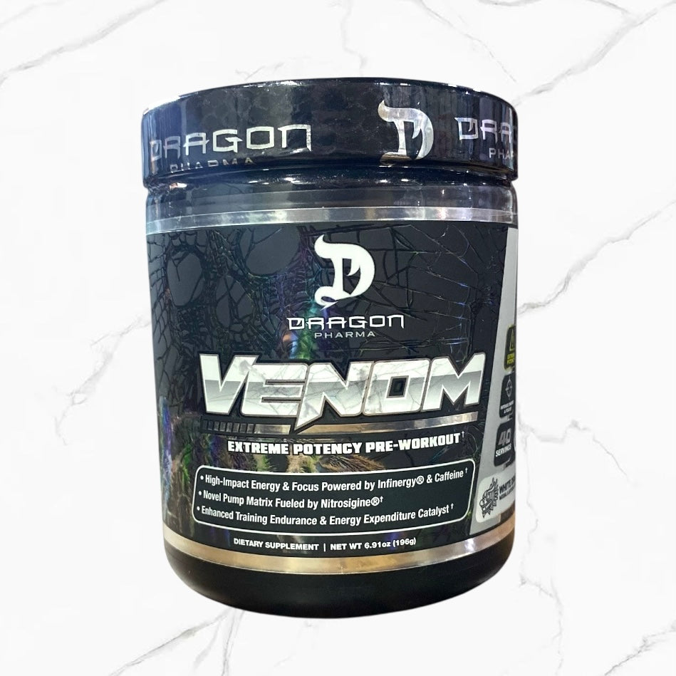 Dragon Pharma Venom Pre-Workout White Dragon 40 servings 196g