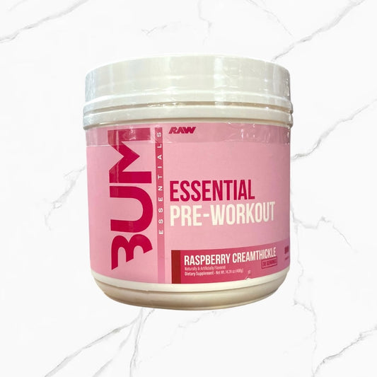Raw Nutrition CBum Essentials Pre-Workout Raspberry Creamthickle 30 servings