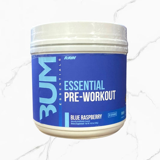 Raw Nutrition CBum Essentials Pre-Workout Blue Raspberry 30 servings