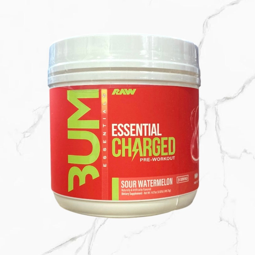 Raw Nutrition CBum Essentials Charged Sour Watermelon 25 servings