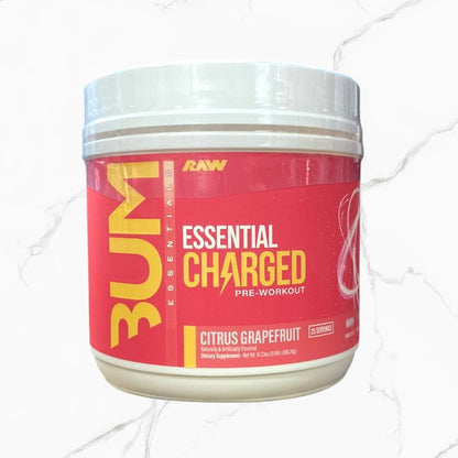 Raw Nutrition CBum Essentials Charged Citrus Grapefruit 25 servings