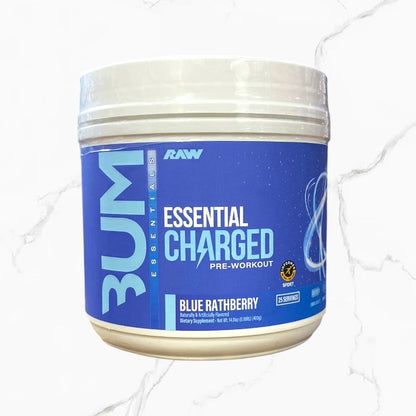 Raw Nutrition CBum Essentials Charged Blue Rathberry 25 servings