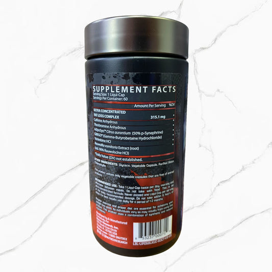 Nutrex Research Lipo 6 Black Ultra Concentrate 60 Caps