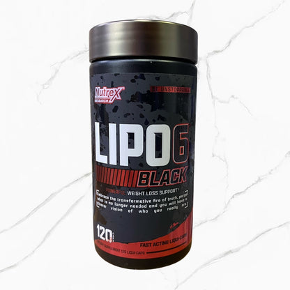 Nutrex Research Lipo 6 Black 120 Caps